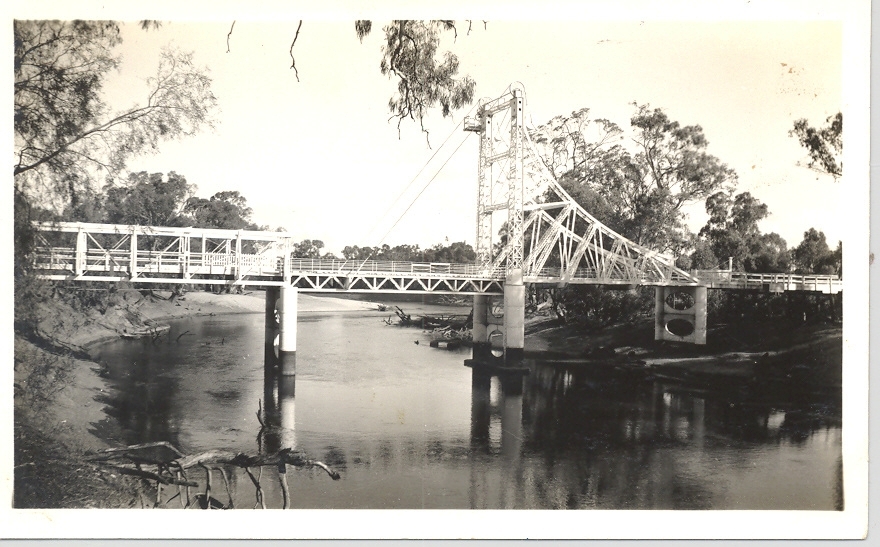 Bridge crossing the river