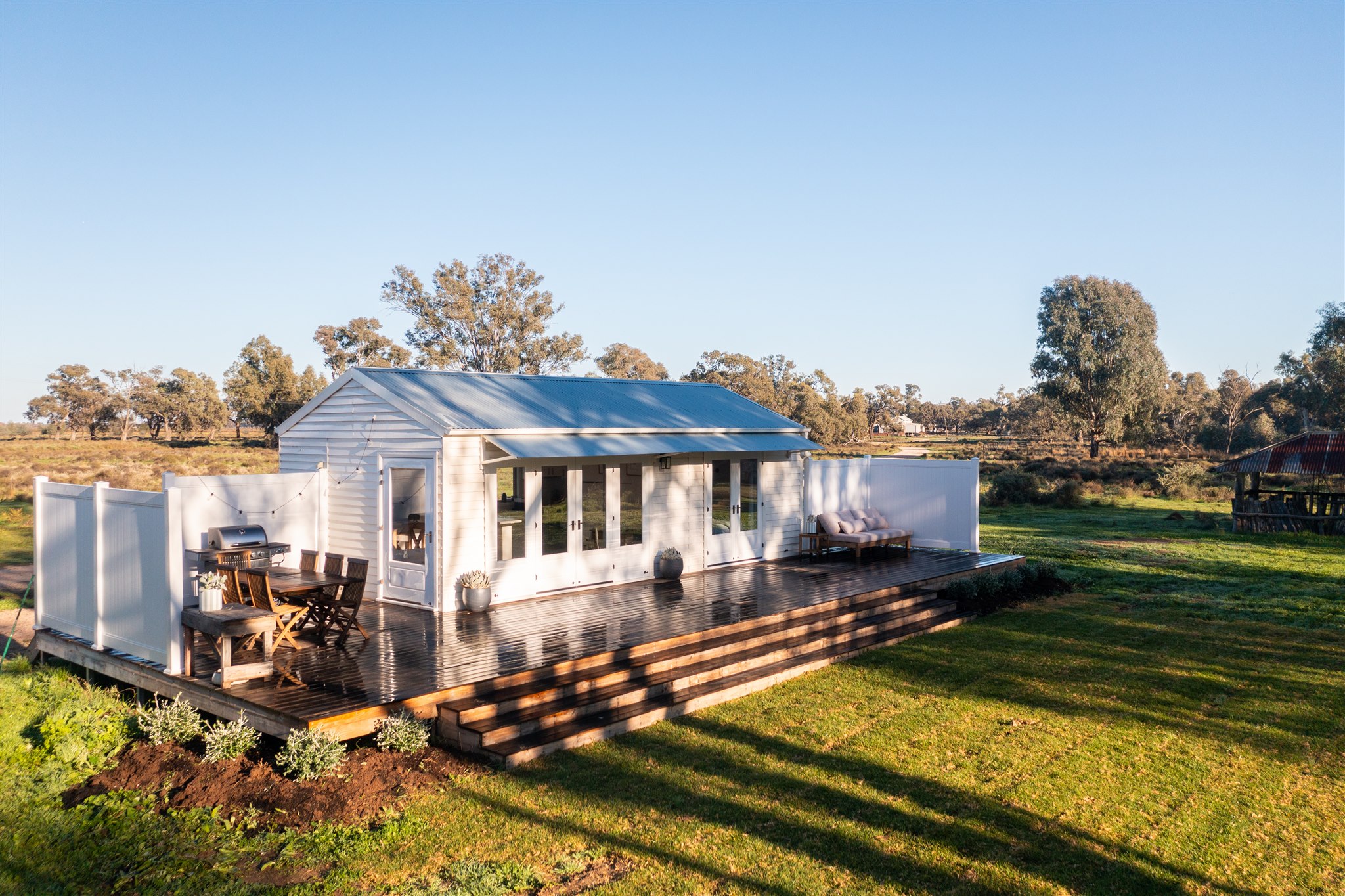 Outside view of the Homestead